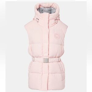 Canada Goose Rayla Vest in a pink quartz color size small